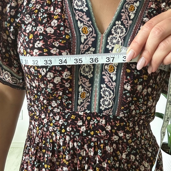 Knox Rose Red Maxi Sundress V-Neck Casual - Picture 10 of 12